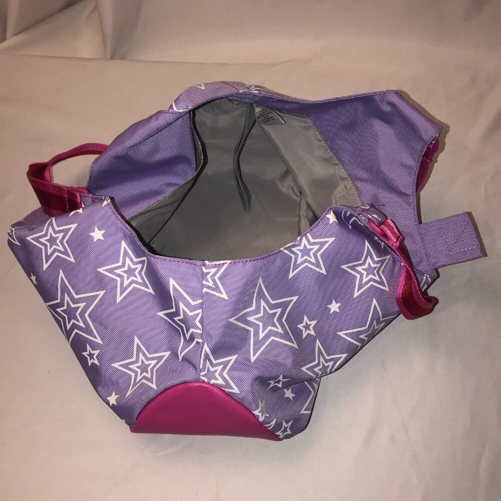 American Girl dolls Large Tote Bag Purple White Stars for Doll's and Clothes - Picture 13 of 13